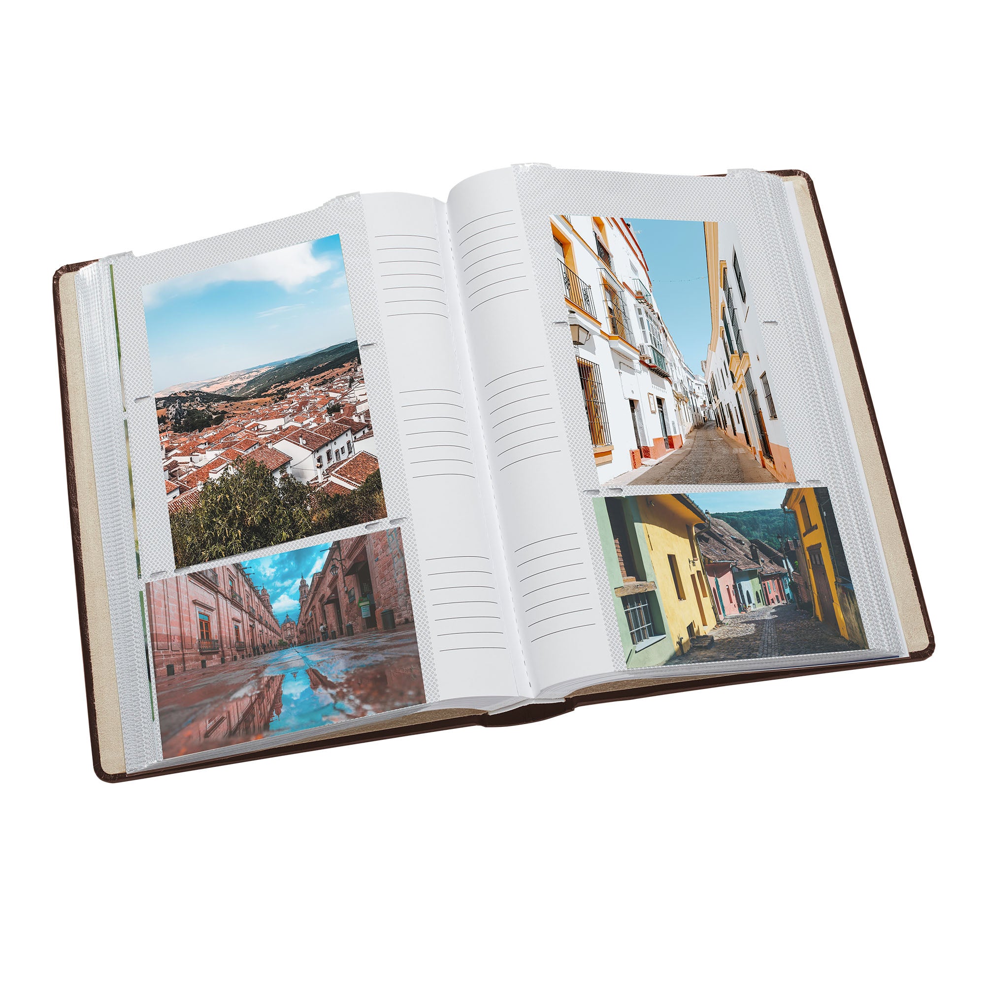 Large Photo Album Traditionally Bound in Recycled Leather - Personalis –  BeGolden